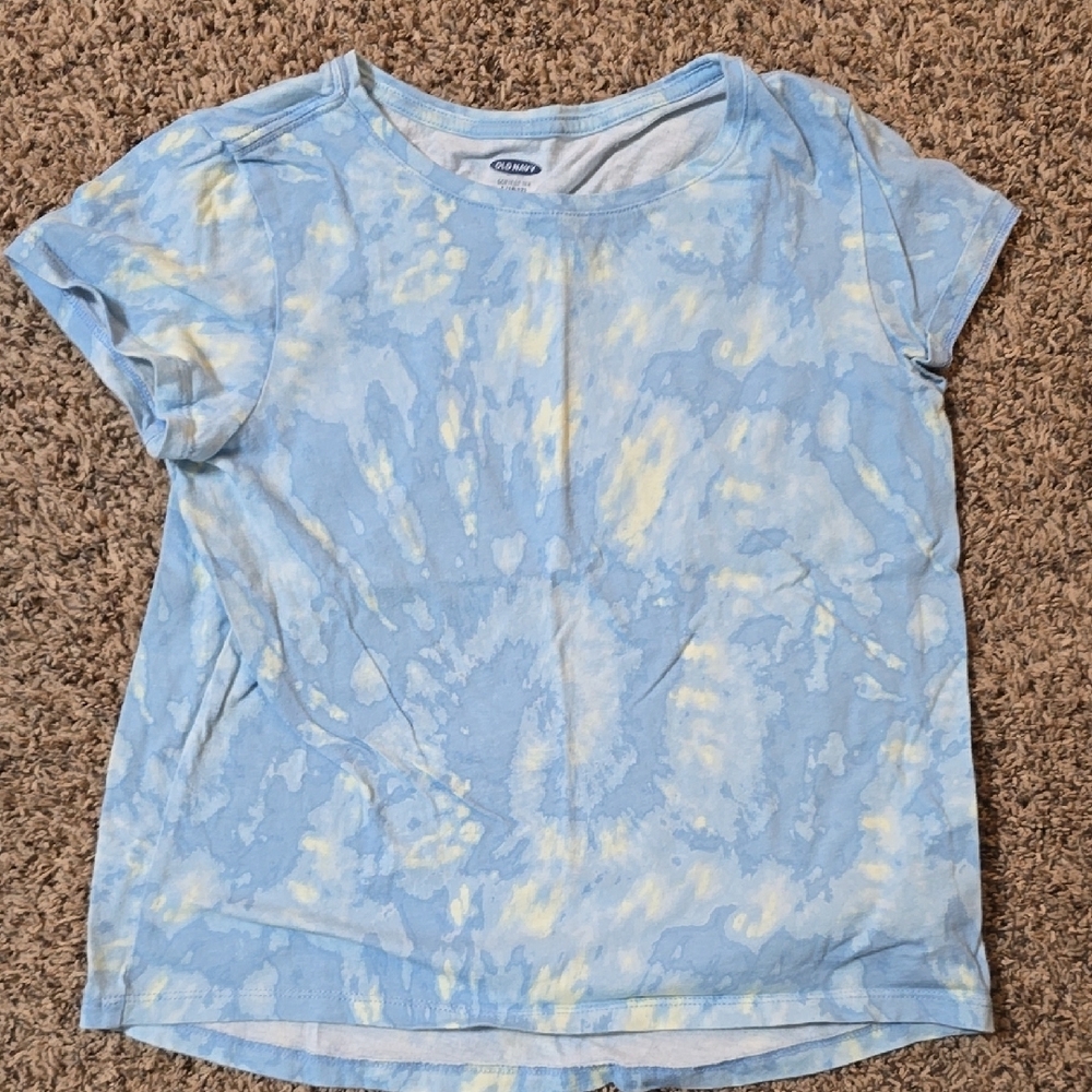 Old Navy Tie Dye Short Sleeve Tee Large 10-12